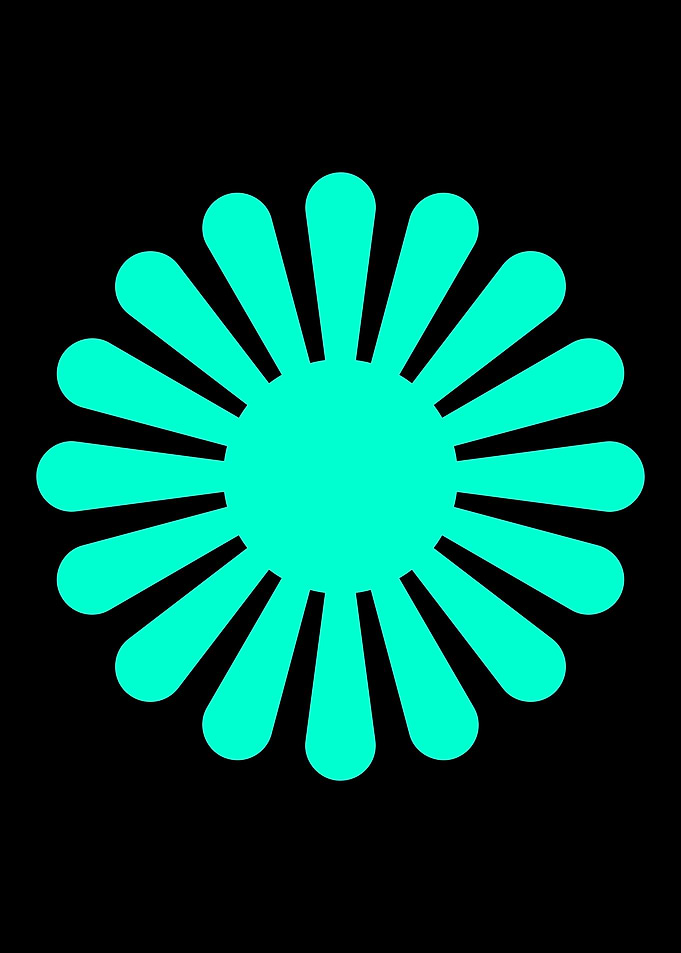 NEON SPHERE TEAL