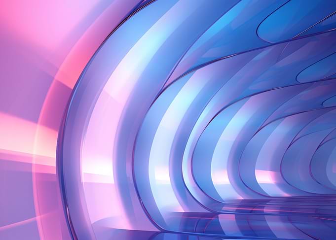 Futuristic tunnel