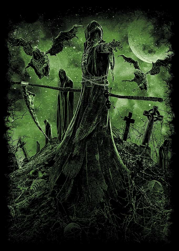 Reaper in a Graveyard