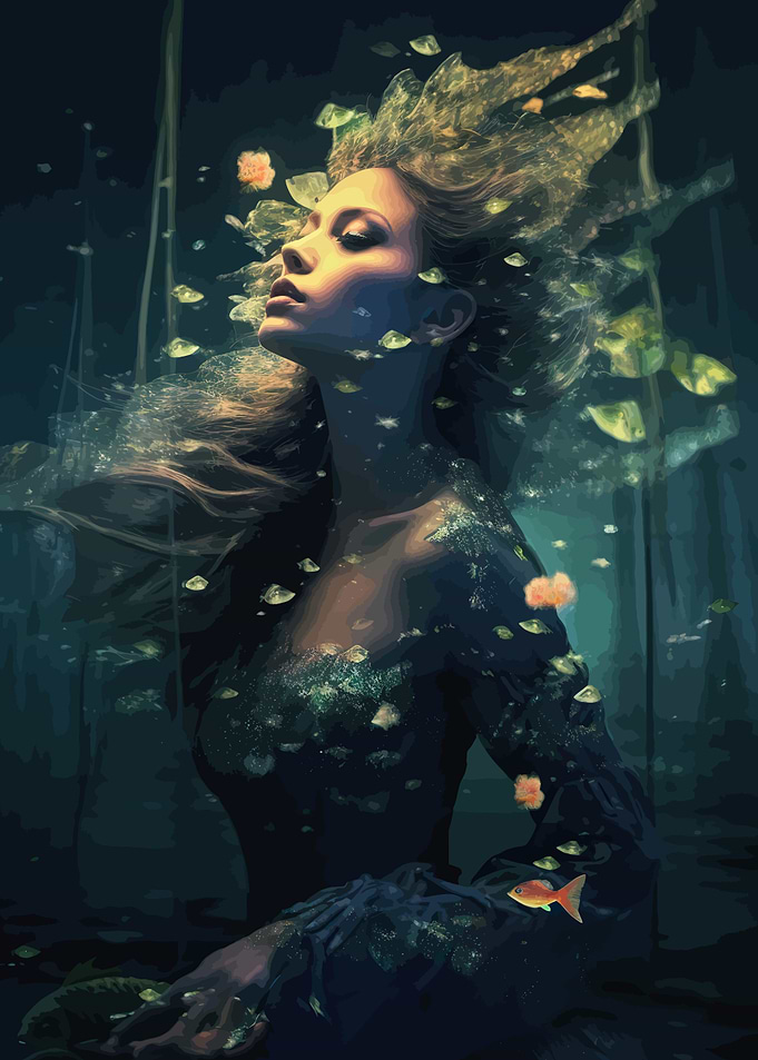 Underwater World Mermaid