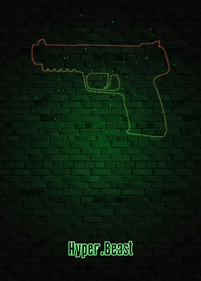 gun neon gaming