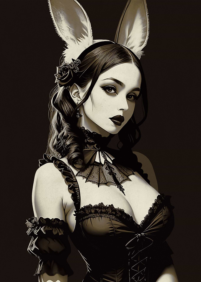 Gothic bunny