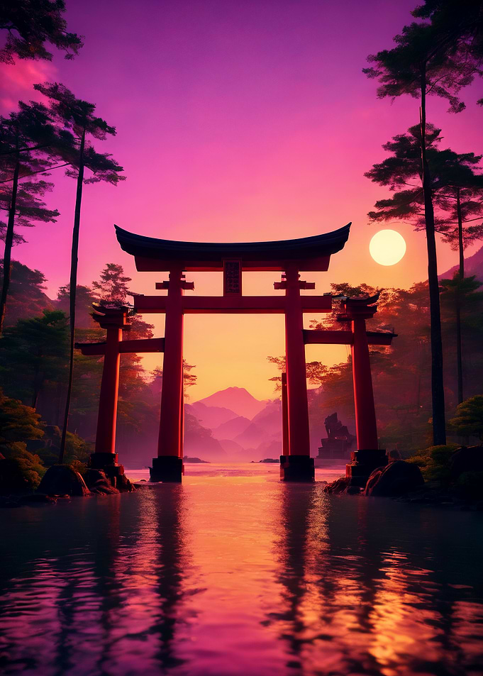 Torri Gate Japanese