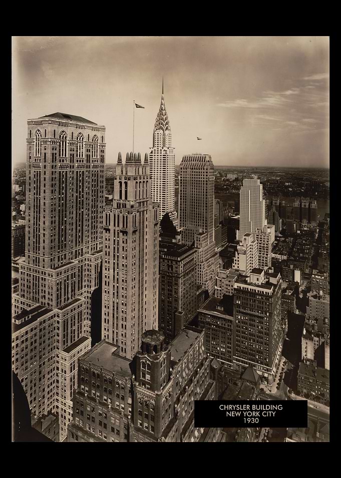 CHRYSLER BUILDING 1930