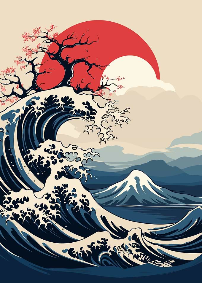 Retro Vintage Japan Vibes