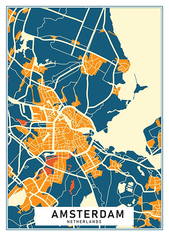Amsterdam map