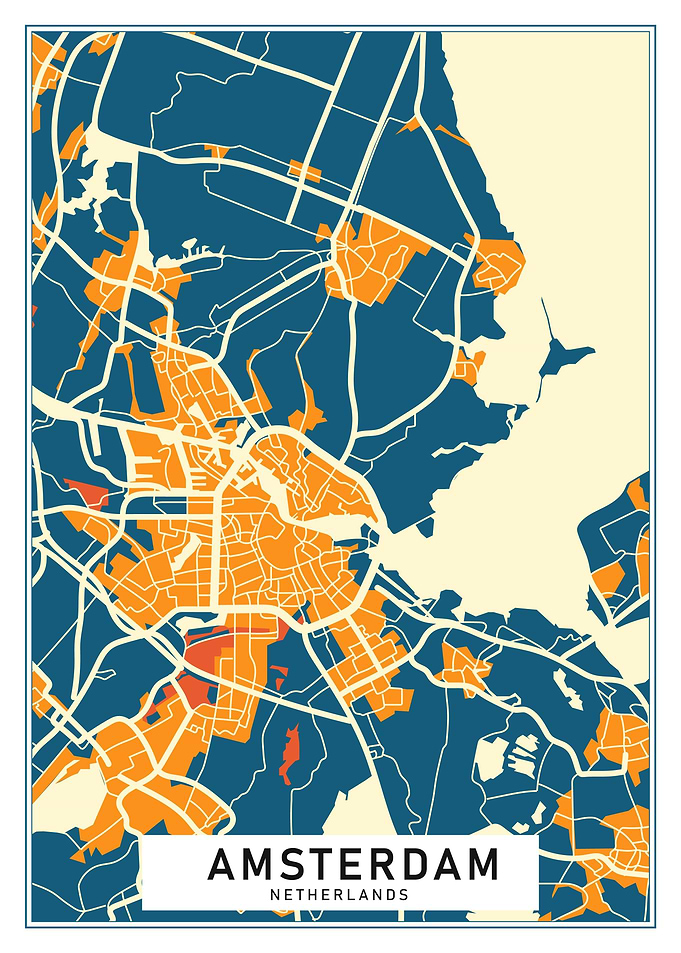 Amsterdam map