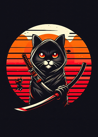 Samurai Cat