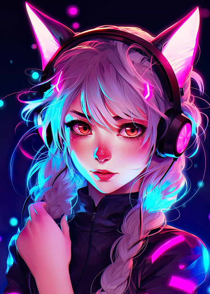 Futuristic Feline Fantasia