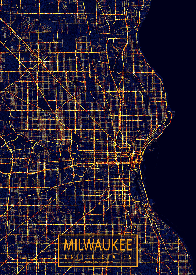 Milwaukee City At Night
