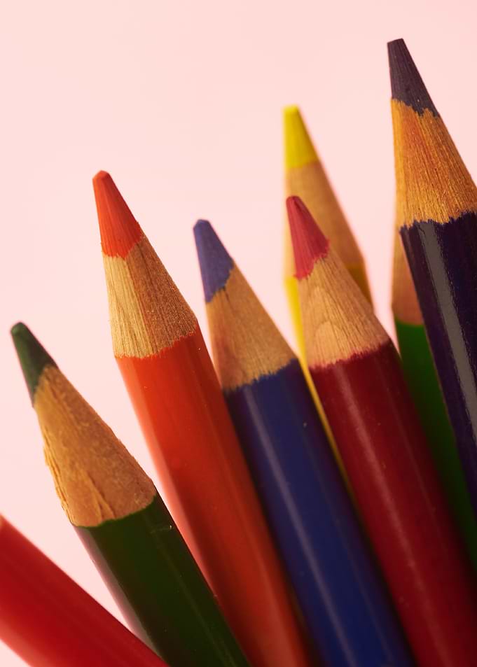 colorful pencils
