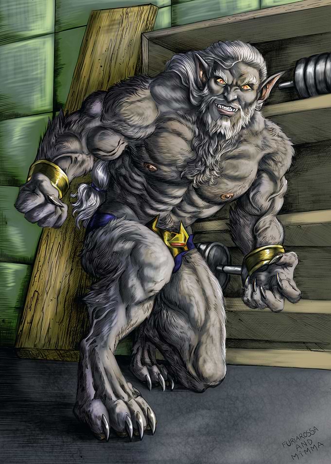 Wolf is angry