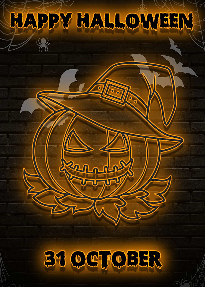 crazy pumpkin halloween