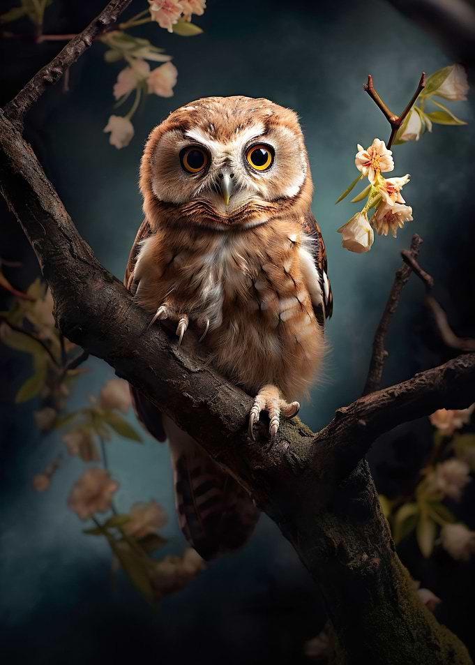 Enchanting Little Owl Art