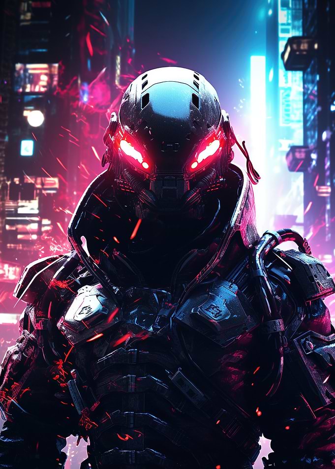 Futuristic Astronaut