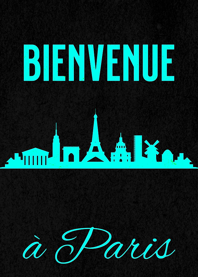 Bienvenue a Paris Neon