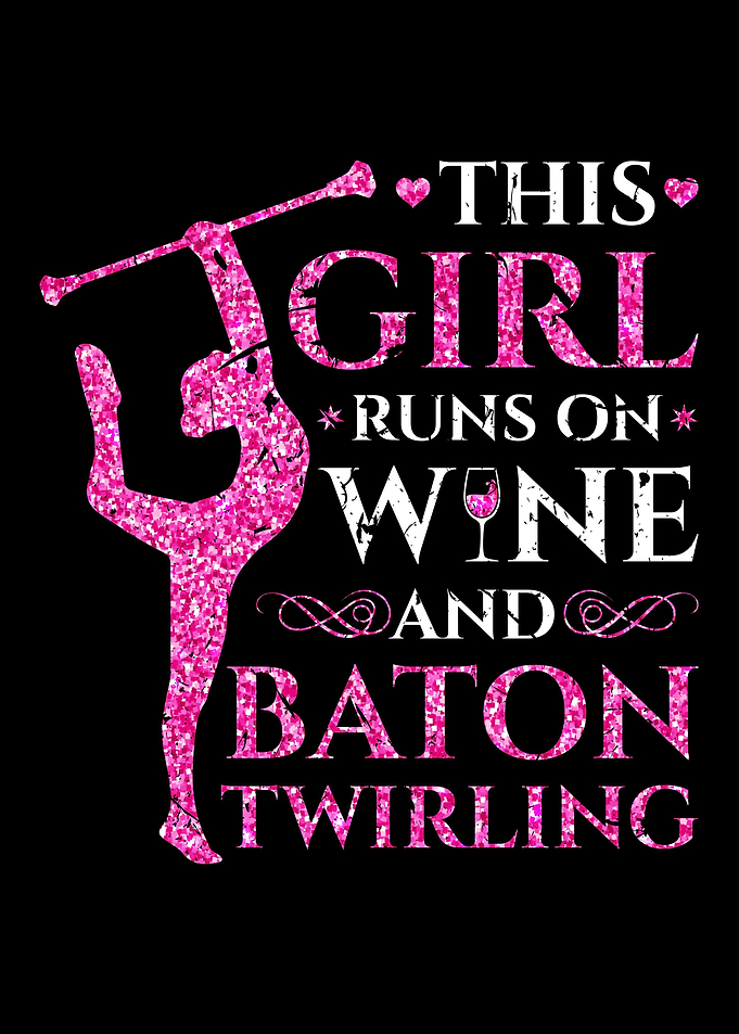 Girl Runs On Wine Twirling