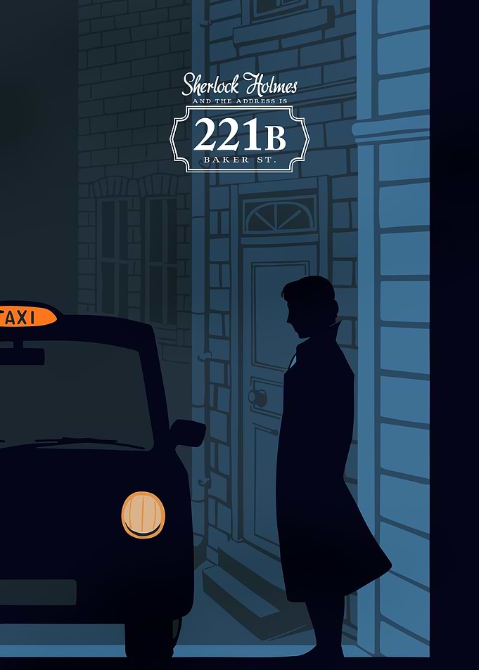 Taxi in 221b Baker Street