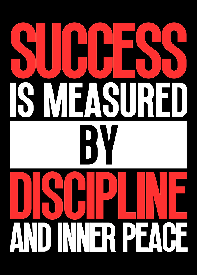 Discipline Success Quote