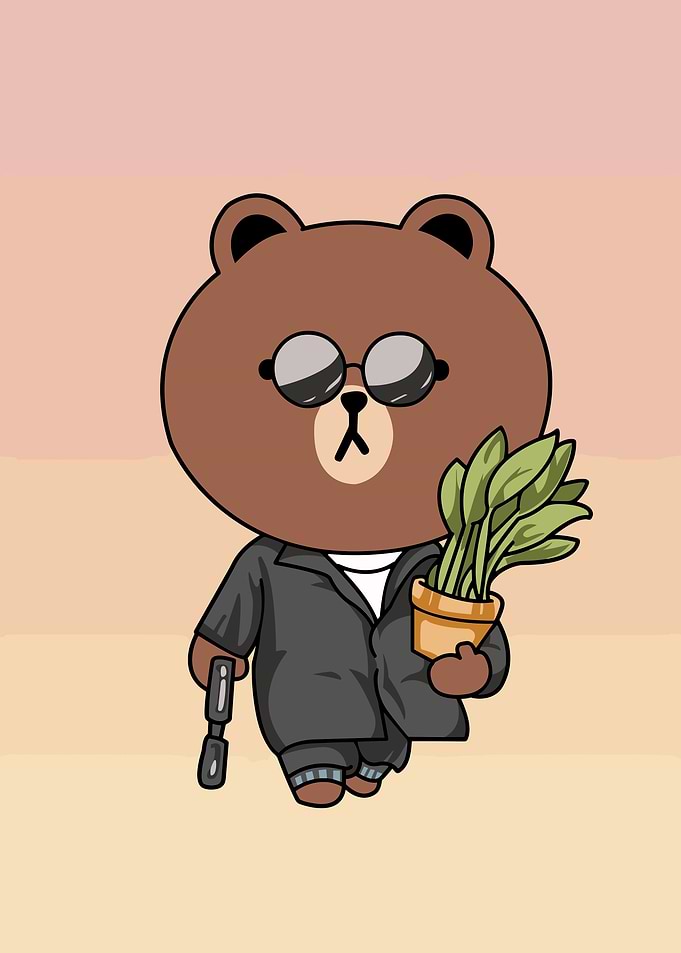 bear brown cute animal