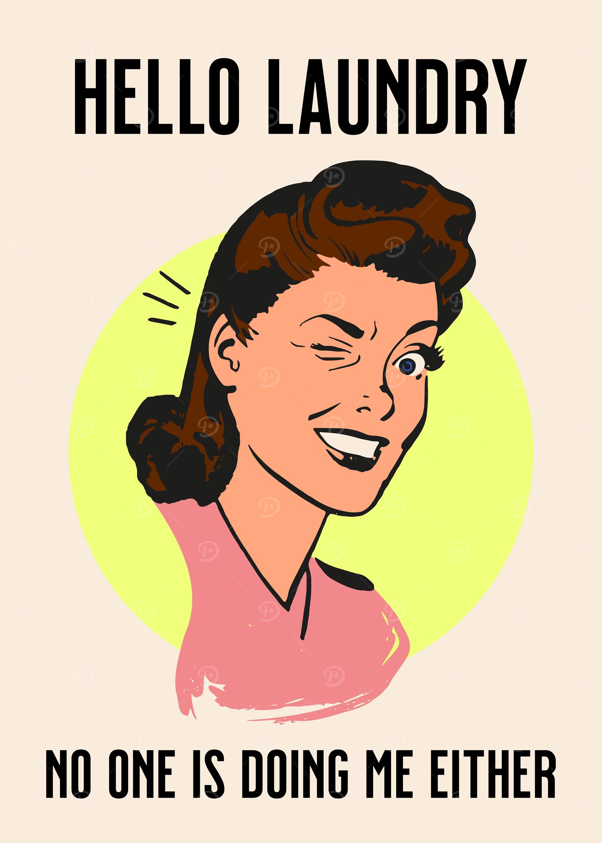 FUNNY LAUNDRY NAUGHTY