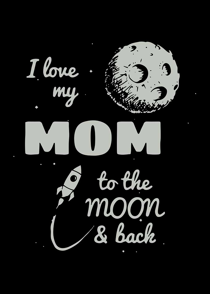 I love my mom