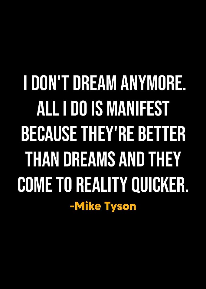 Mike Tyson Quote