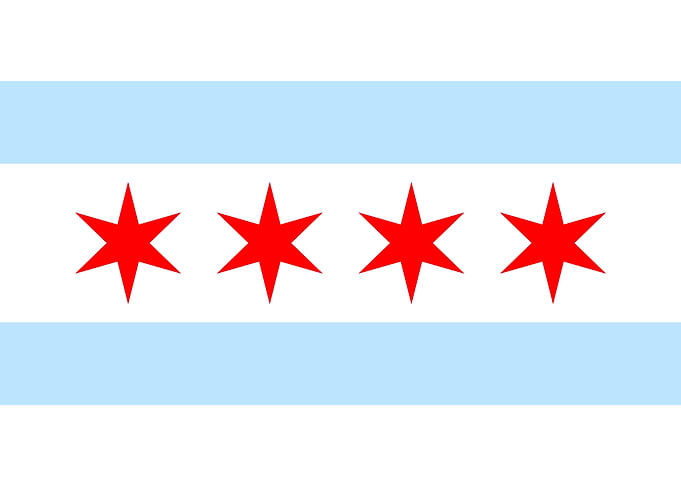 The City Of Chicago Flag