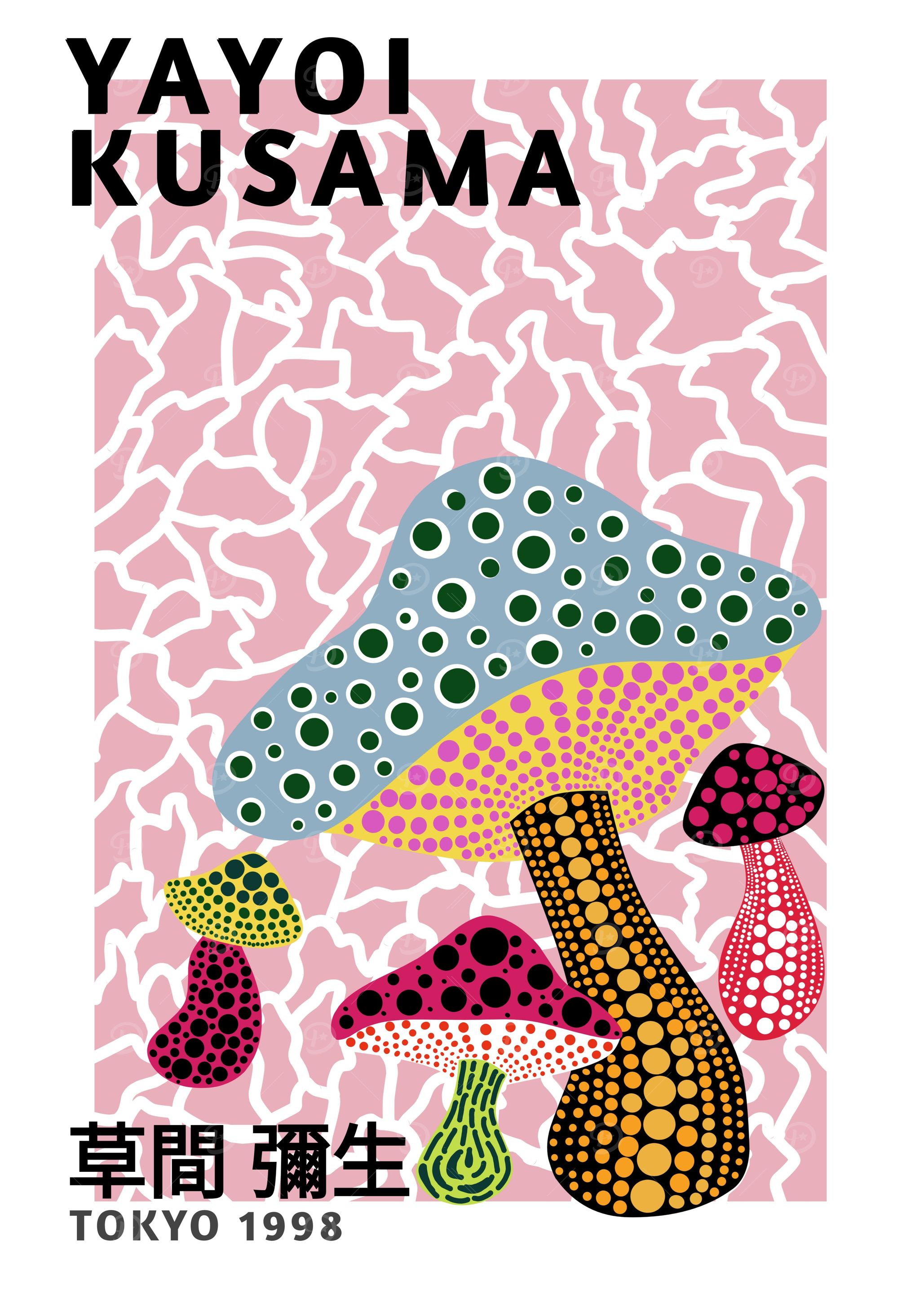 Yayoi Kusama Mushroom