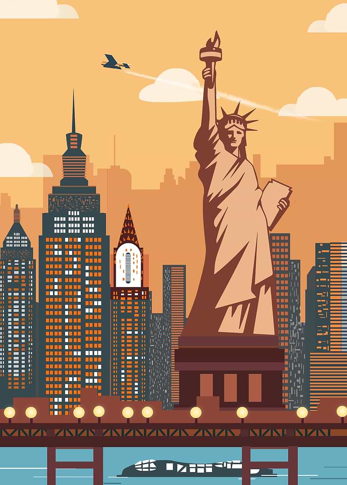 New York Illustration City