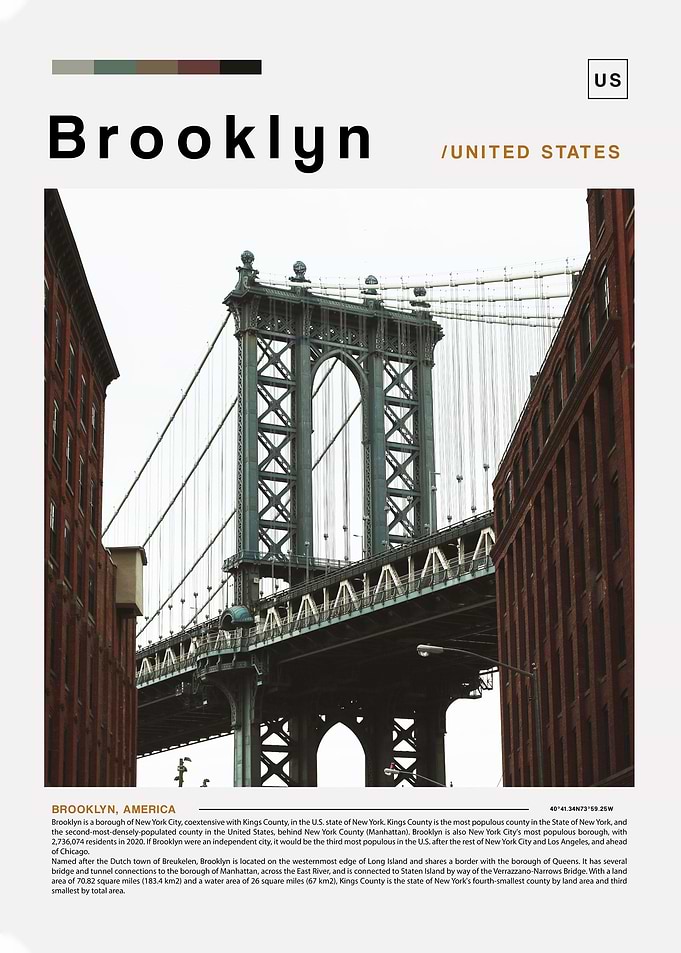 Landscape Poster brooklyn