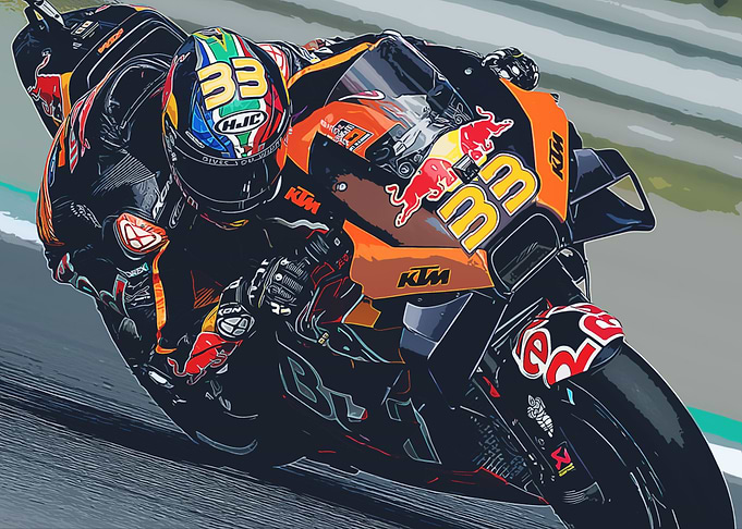 Rider Brad Binder