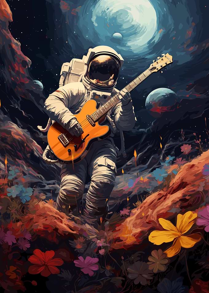 Electric Guitar Voyager