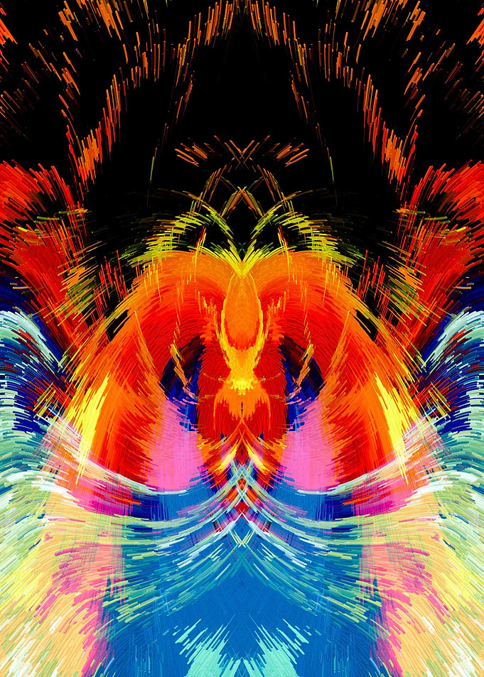Baby dont Cry Abstract Art