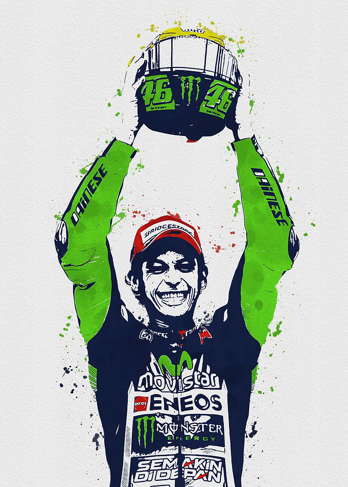 The Rossi 46 Poster