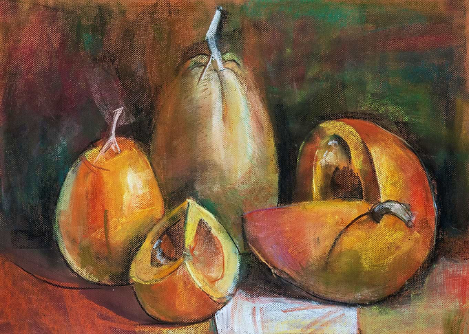 Pastel Pumpkin Serenade