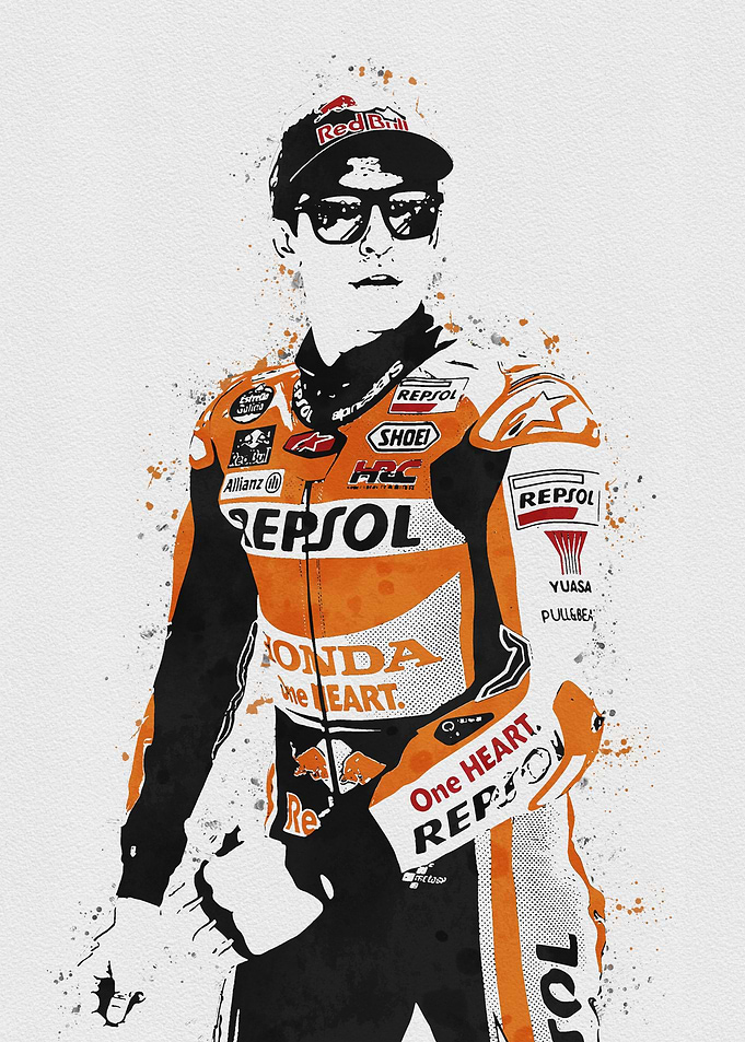 Rider marc marquez