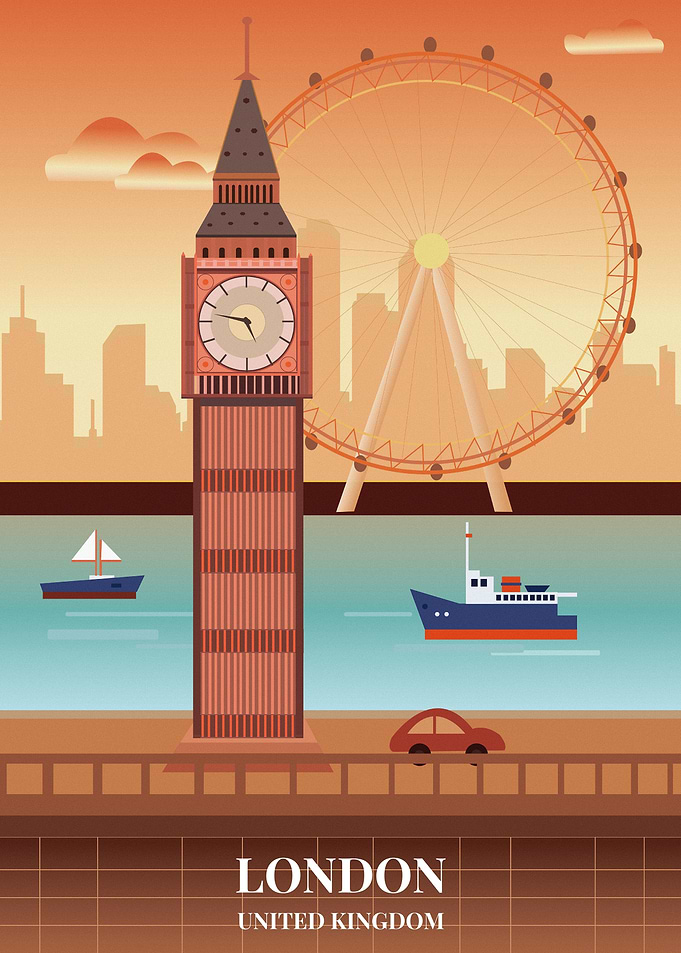 London city Scenery