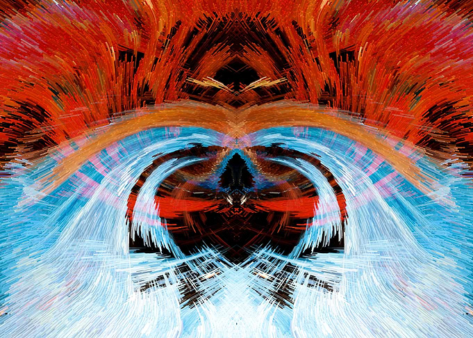 Baby dont Cry Abstract Art