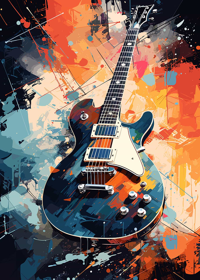 Aesthetic Elegance Guitar