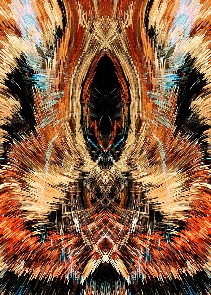 Baby dont Cry Abstract Art