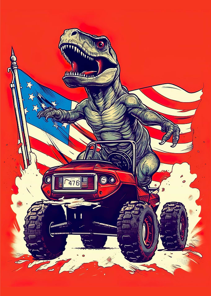 Dinosaur Dirty Patriot