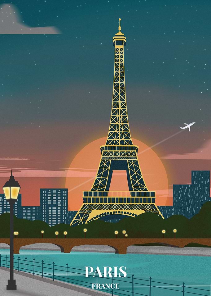 Paris city Scenery