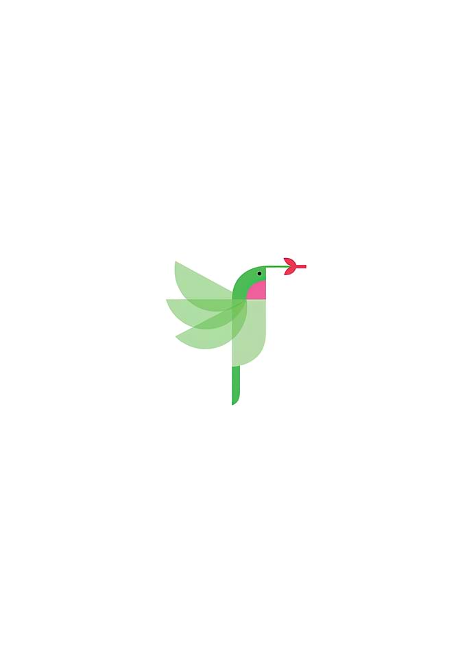 minimalist bird