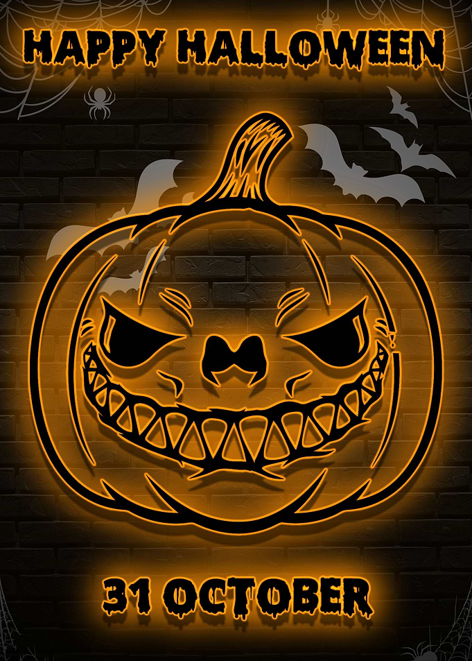 happy halloween pumpkin