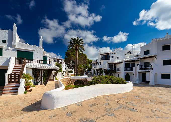 A white town in Spain