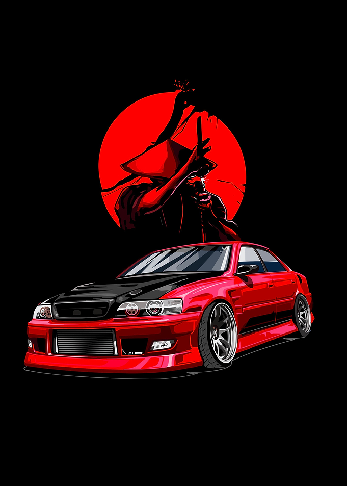 Japan Samurai Car