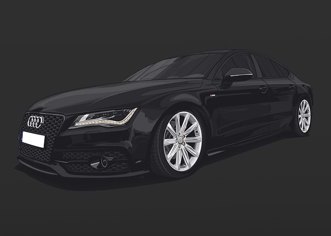 Audi A7 C7 Black