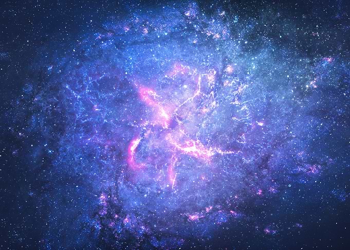 Galaxy Space Collage