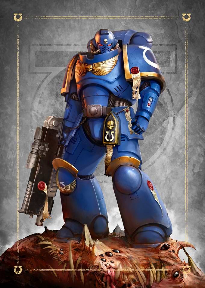 Ultramarine Intercessor